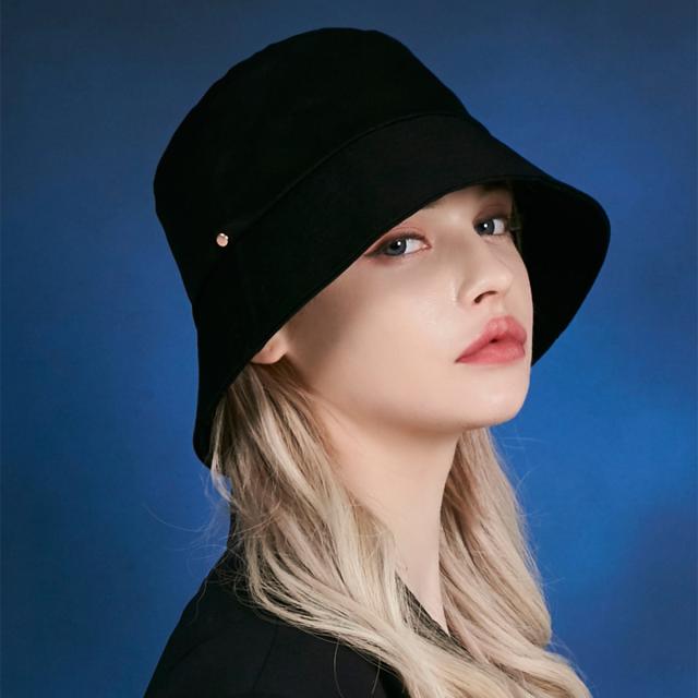 バザール バケットハット VARZAR Rose gold rivet bucket hat