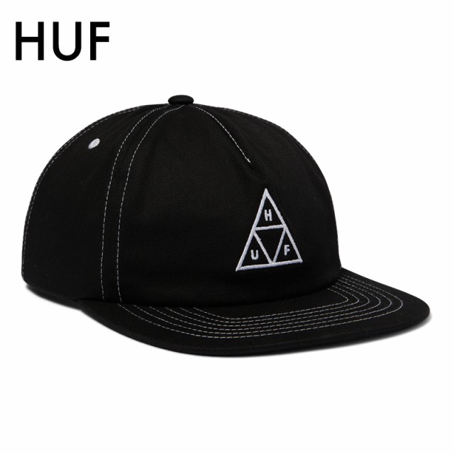 ハフ キャップ HUF SET TT SNAPBACK 帽子 ブラック 黒 ホワイト