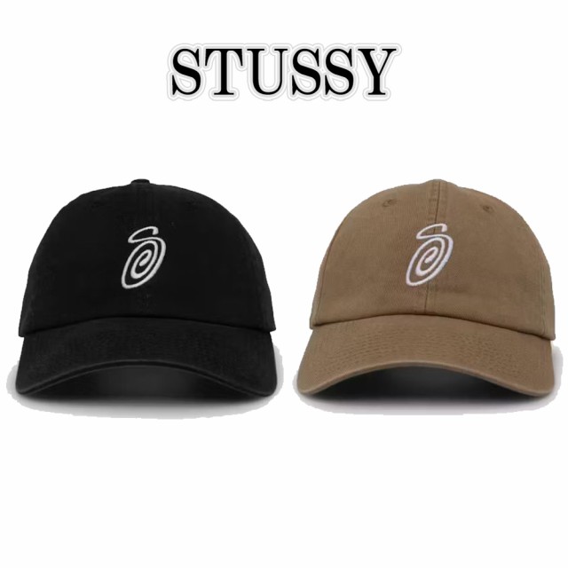 Stussy ステューシー キャップ Swirly S Low Pro Cap 帽子 スナップ 