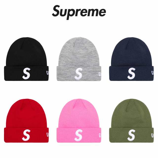 シュプリーム ビーニー Supreme New Era S Logo Beanie ニット帽