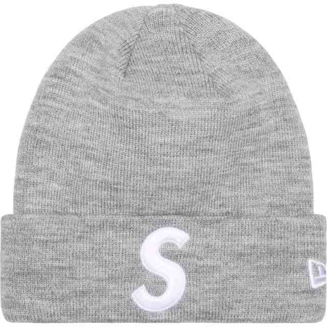 帽子最安値　supreme®︎new era®︎  S  logo  beanie