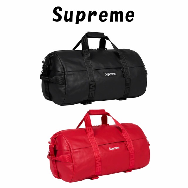 シュプリーム レザーダッフルバッグ Supreme Leather Duffel Bag 革 大