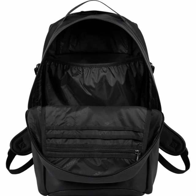 購入して大丈夫ですかSupreme Leather Backpackバックパック黒 新品