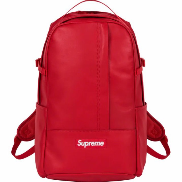 シュプリーム リュック Supreme Leather Backpack レザー バックパック ...