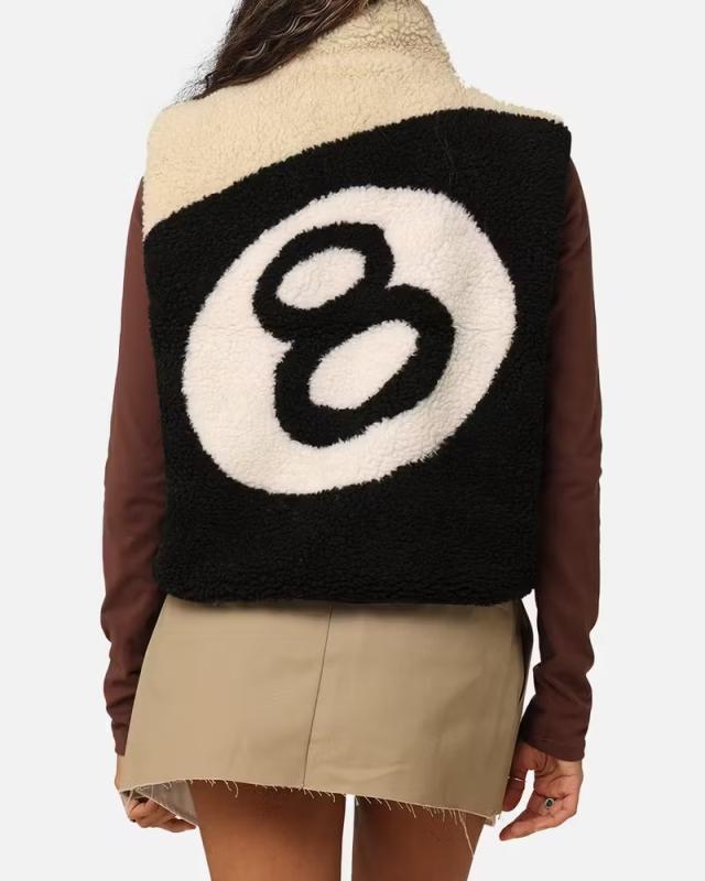 Stussy ステューシー リバーシブル ジャケット 8ボール Women's 8 Ball