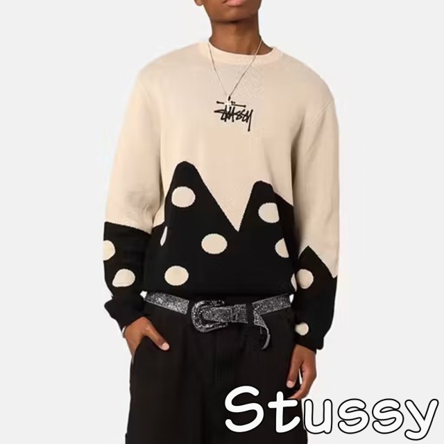 Stussy Australia ニット セーター ステューシー オーストラリア Dice Sweater スウェット メンズ ユニセックス ST0M0462 [衣類]ユ00572