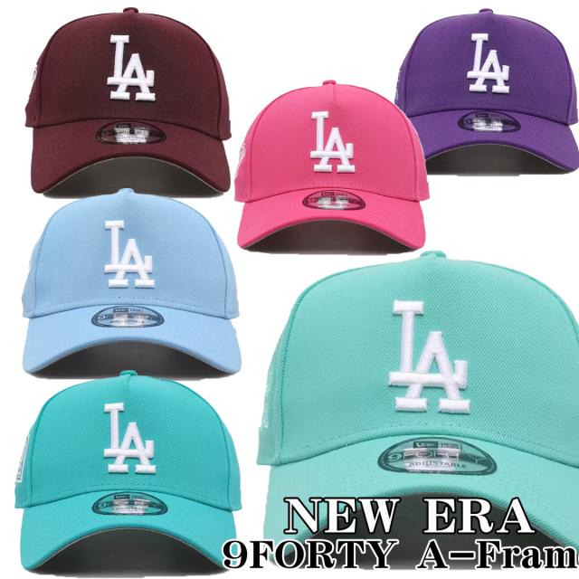 NEW ERA キャップ 帽子 9FORTY A-Frame ドジャース LA Dodgers ニューエラ NEW ERA キャップ LA ドジャース Los Angeles