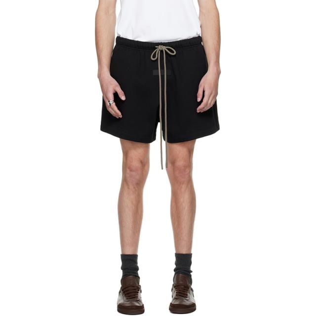 エッセンシャルズ ハーフパンツ FOG ESSENTIALS ブラック Sweatshort スウェット パンツ フィアオブゴッド 正規品 Fear Of God Essentials ユ00572_1