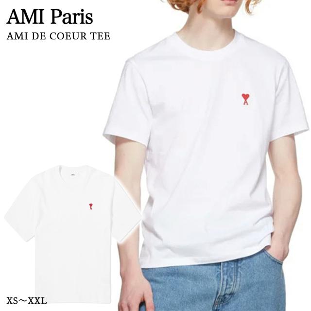 AMI Paris Tシャツ 半袖 アミ パリス AMI DE COEUR AMI ALEXANDRE メンズ レディース ユニセックス 正規品[衣類] ユ00582