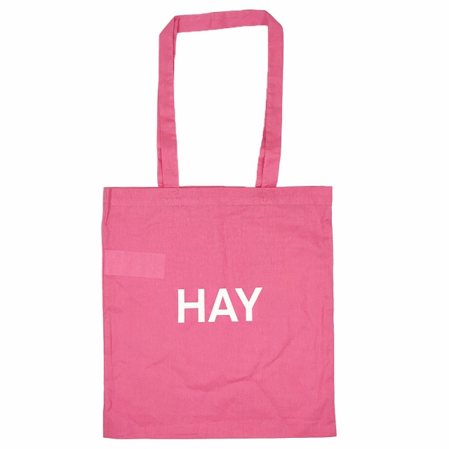 HAY トートバッグ 限定色 ピンク ヘイ コットン 鞄 手さげ