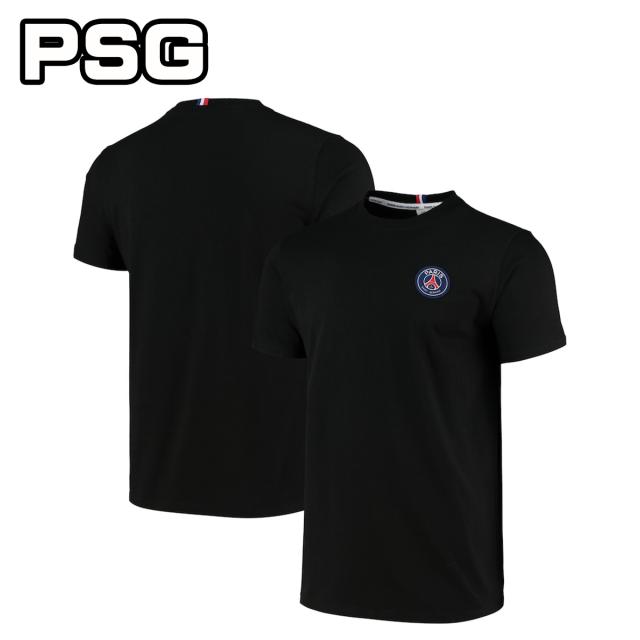 パリサンジェルマン Tシャツ PSG ESSENTIEL ブラック 半袖 クレスト ロゴ メンズ ユニセックス ナイキ Jordan ジョーダン 正規品[衣類]ユ00582の通販は