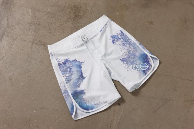 ヴァンキッシュ サーフパンツ VANQUISH FITNES VQ White Tidal