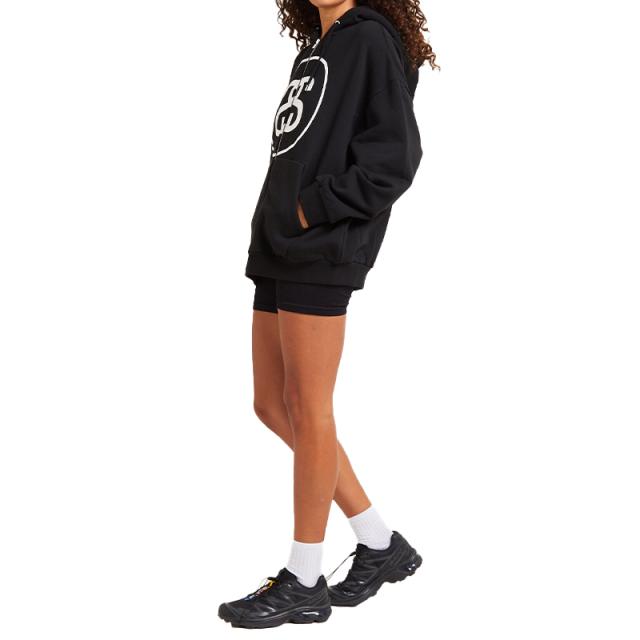 Stussy パーカー ステューシー S Link Zip Thru Hoodie Black ロゴ ジップ スウェット レディース ユニセックス ブラック 黒 [衣類]ユ00572_4