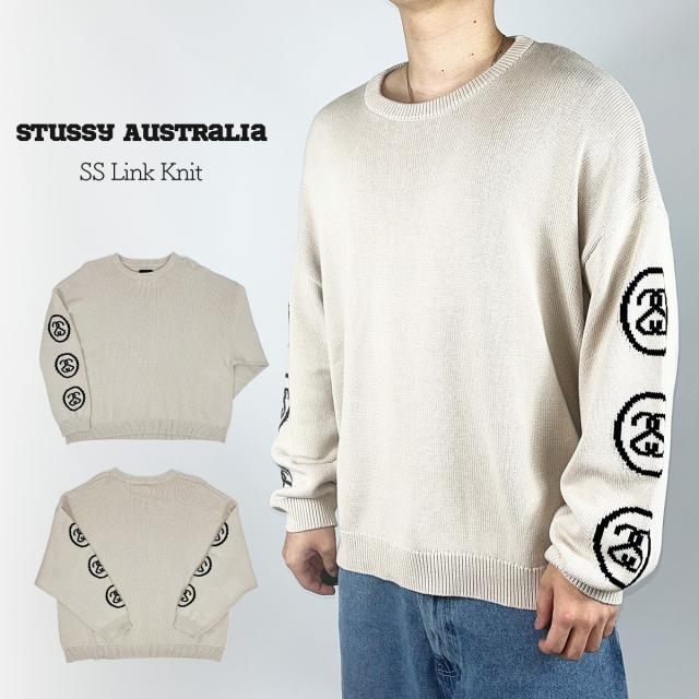 ステューシー ニット セーター Stussy Australia SS Link Knit Crew Neck スウェット レディース ユニセックス オーストラリア [衣類] ユ00572