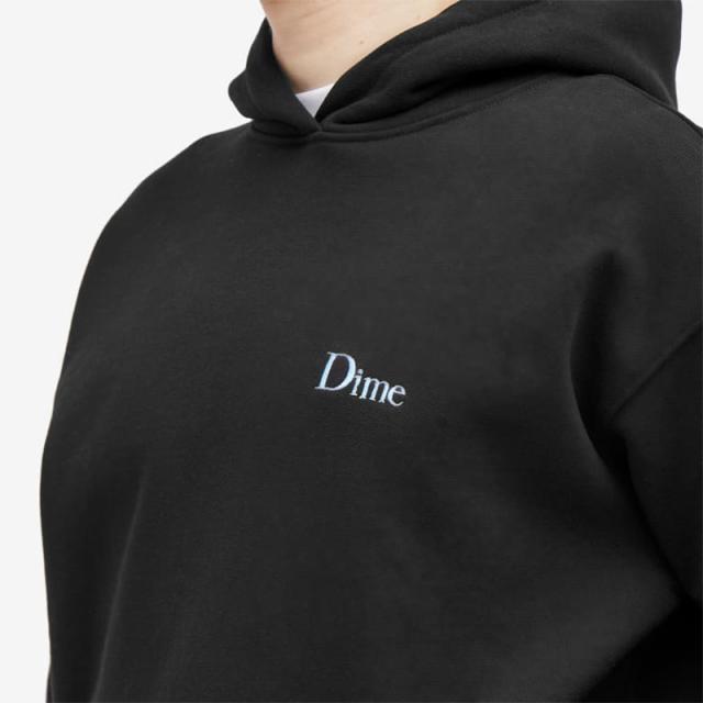 ダイム パーカー Dime Classic Small Logo Hoodie ブルーロゴ プル 