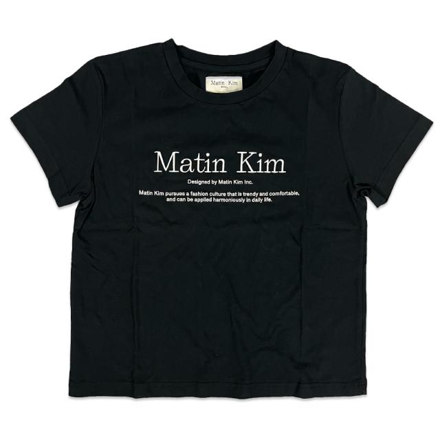 【新品未使用】Matin Kim Tシャツ 黒 【新品未使用】Matin Kim Tシャツ 黒