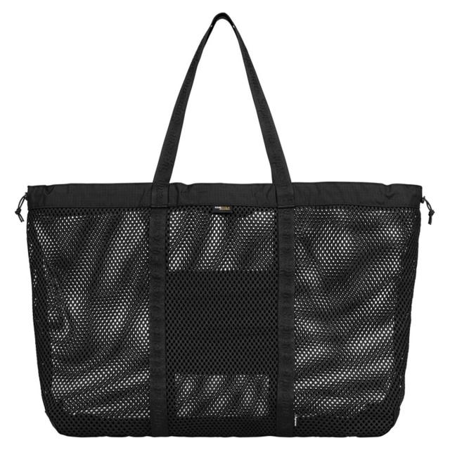 新品未使用　国内正規品　19SS　Supreme mesh stripe pocket tee　Ｍ　白　メッシュ　ポケット　Tシャツ　シュプリーム　人気