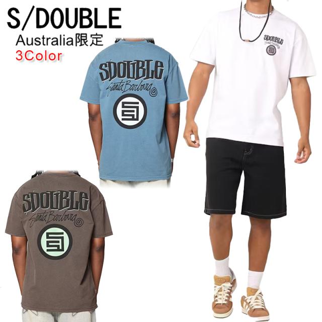 エスダブル Tシャツ S/Double AU限定 S/DOUBLE Combo Platter T-Shirt 半袖 ロゴ ストリート メンズ レディース ユニセックス 正規品 [衣類] ユ00582