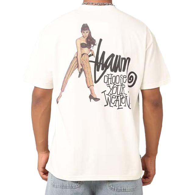 エスダブル Tシャツ S/Double AU限定 Choose Your Weapon T-Shirt 半袖 ホワイト ロゴ ストリート メンズ レディース ユニセックス 正規品 [衣類] ユ00582_2