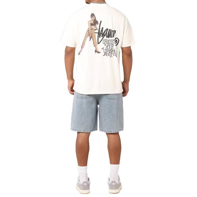 エスダブル Tシャツ S/Double AU限定 Choose Your Weapon T-Shirt 半袖 ホワイト ロゴ ストリート メンズ レディース ユニセックス 正規品 [衣類] ユ00582_7