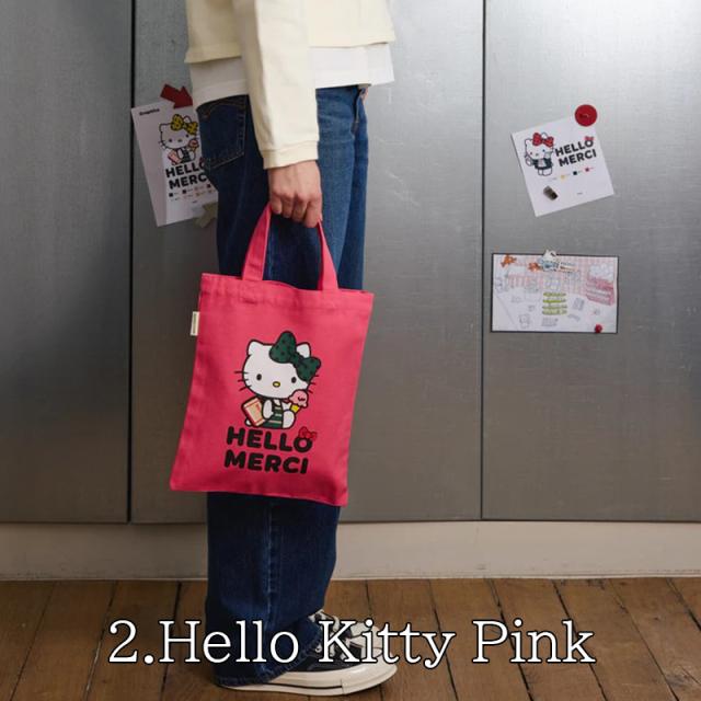 メルシー ハローキティコラボ トートバッグ ミニサイズ Merci x Hello