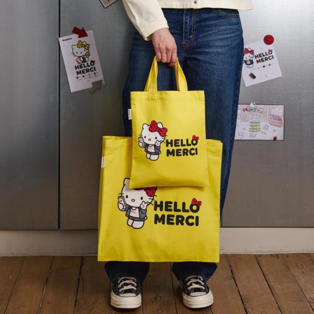 メルシー ハローキティコラボ トートバッグ ミニサイズ Merci x
