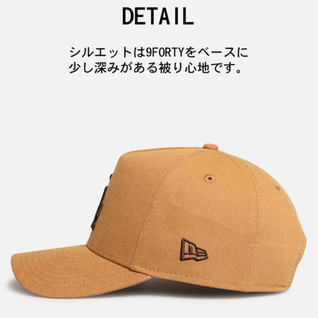 ニューエラ キャップ NEW ERA 帽子 Washed Canvas 9FORTY A-Frame