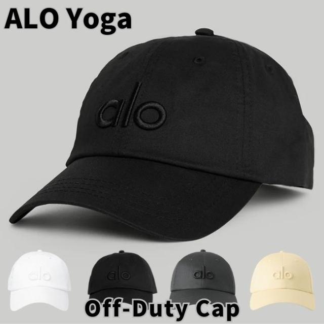 Alo Yoga キャップ 帽子 アローヨガ Off-Duty Cap BTS JIN アンバサダー スナップバック ロゴ メンズ ユニセックス 正規品 [帽子]ユ00582