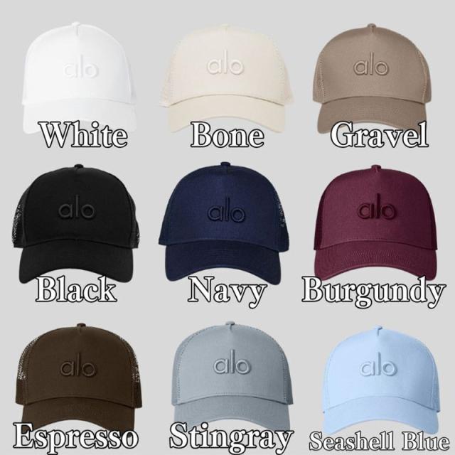 Alo Yoga キャップ 帽子 アローヨガ District Trucker Hat メッシュ