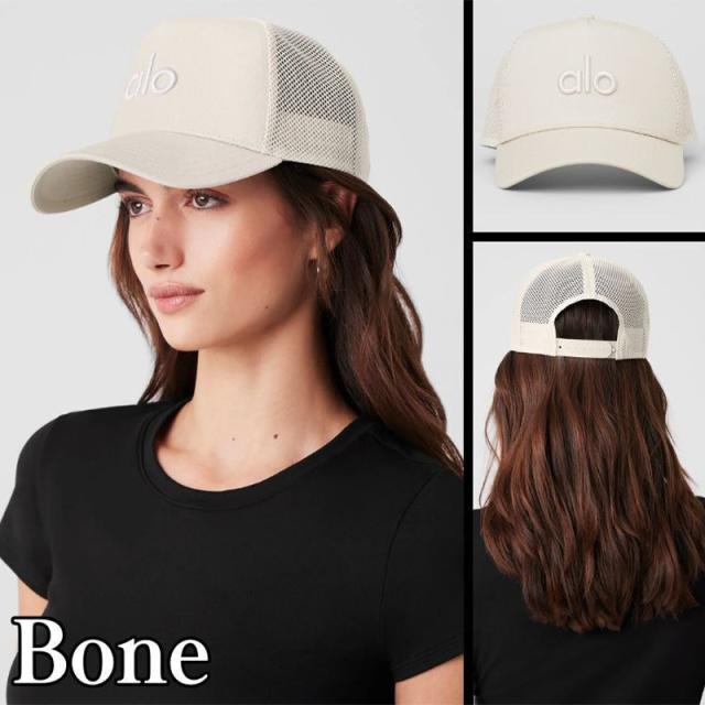 Alo Yoga キャップ 帽子 アローヨガ District Trucker Hat メッシュ