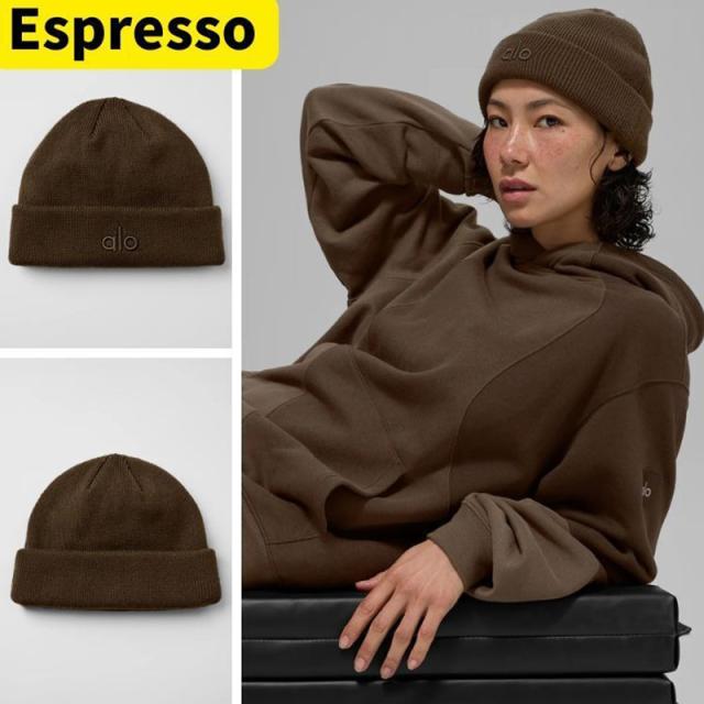 ALO Yoga ビーニー ニットキャップ　ブラック alo】Everyday Beanieエブリデイビーニー (ALO Yoga/ニットキャップ