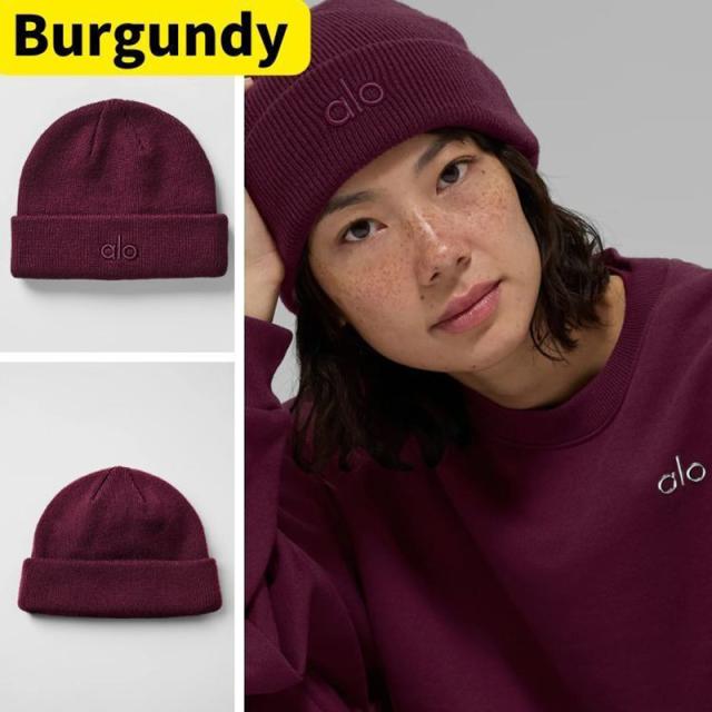 ALO Yoga ビーニー ニットキャップ　ブラック 大人気 【Alo Yoga】 Marl Beanie ニット帽 マールビーニー 帽子 (ALO