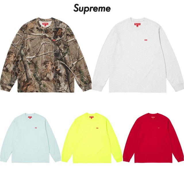 シュプリーム Tシャツ 長袖 Supreme Small Box L/S Tee ロンT ボックスロゴ スモールロゴ メンズ レディース 正規品 [衣類] ユ00582
