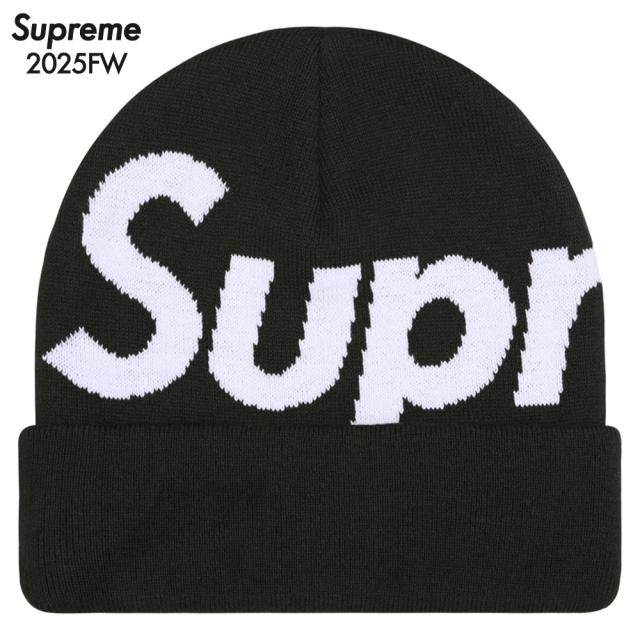 シュプリーム ビーニー Supreme Big Logo Beanie ニット帽 帽子 ユニ 