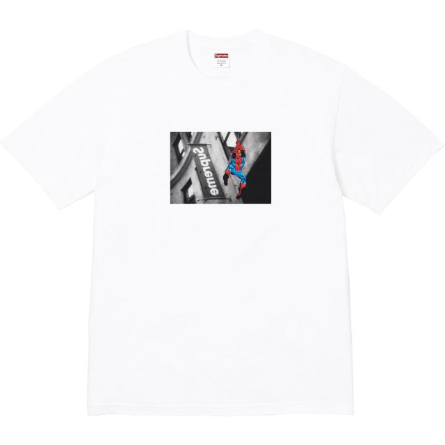シュプリーム Tシャツ 半袖 Supreme Spider-Man Tee White 2026SS 