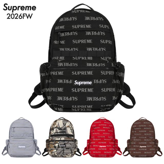 シュプリーム バックパック Supreme Backpack 2026FW バッグ リュック ユニセックス 正規品 [衣類] ユ00572