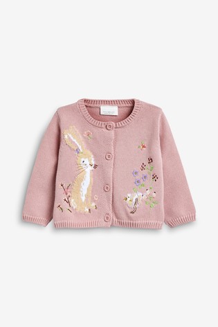 ネクスト ベビー Next ピンク ウサギ カーディガン ニット 刺繍入り 上着 おでかけ 子供服 ベビー服 女の子 新生児 ベビーウェア 長袖 の通販はau Pay マーケット S S Shop