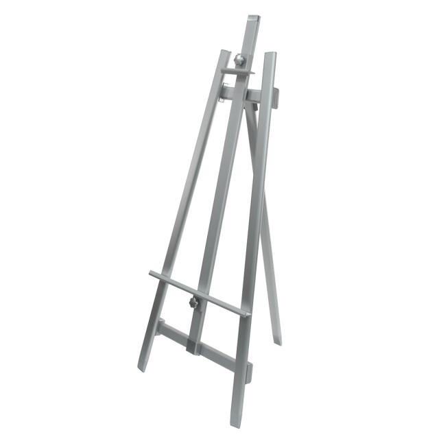 アルミイーゼル 1350h シルバー スタンド 看板 画材 おしゃれ 美術 デッサンポスターフレーム パネルの通販はau Pay マーケット ウリサポ