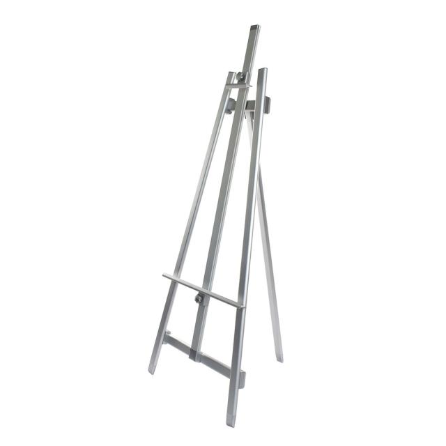 アルミイーゼル1600hシルバー 安い スタンド 看板 画材 おしゃれ 美術 デッサンポスターフレーム パネルの通販はau Pay マーケット ウリサポ