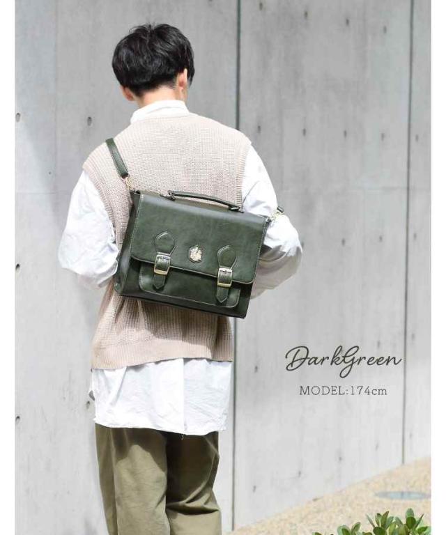 サッチェルバッグ リュック レディース メンズ ショルダーバッグ 斜め