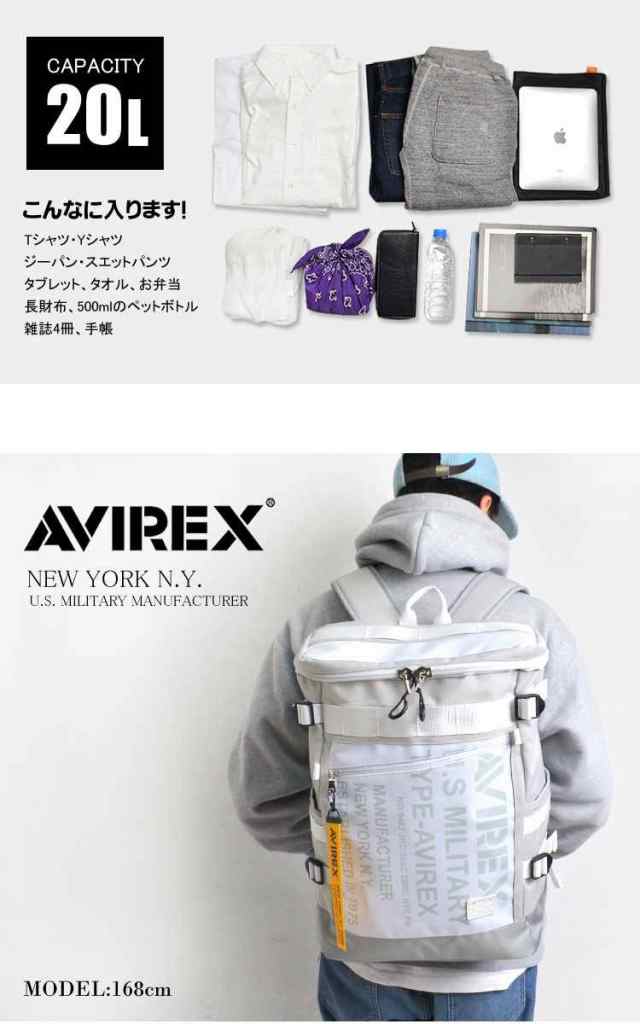 リュック メンズ AVIREX アヴィレックス アビレックス 大容量 防水 A4