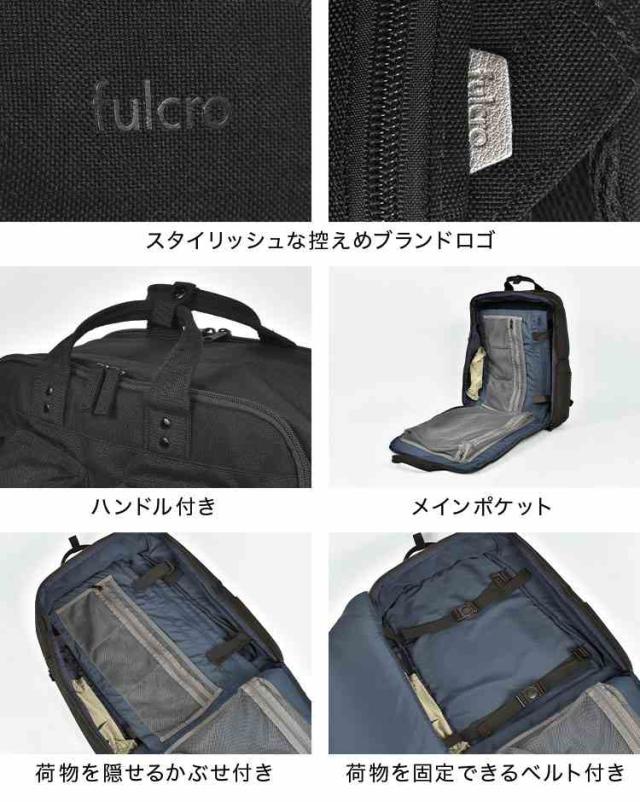 リュックサック メンズ 大容量 fulcro フルクロ Explorer fma-0015 ブランド 大人 バックパック リュック 30L A4 大きめ 撥水 2泊3日 二泊三日 キャリーオン 機内持ち込み 旅行 トラベル PC収納 縦型 出張 通勤 通学 鞄 カバン バッグ ポケット 多い 男性 男子_16