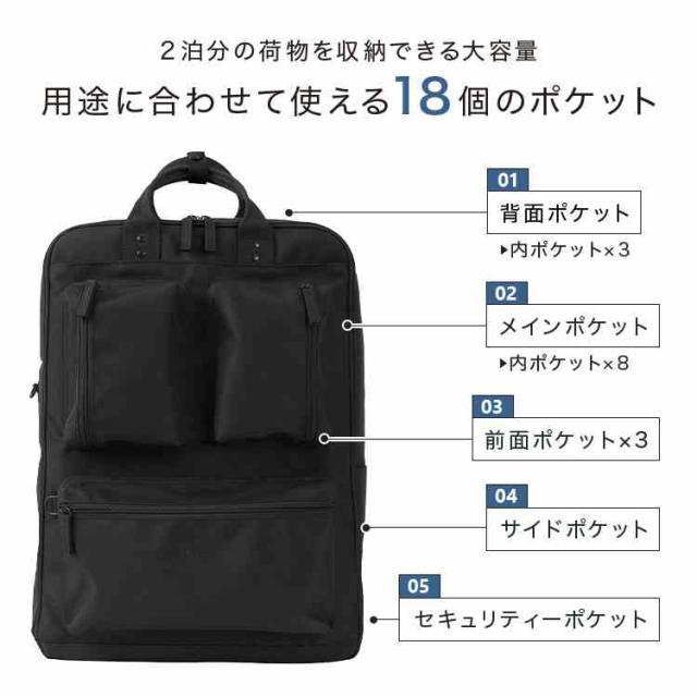 リュックサック メンズ 大容量 fulcro フルクロ Explorer fma-0015 ブランド 大人 バックパック リュック 30L A4 大きめ 撥水 2泊3日 二泊三日 キャリーオン 機内持ち込み 旅行 トラベル PC収納 縦型 出張 通勤 通学 鞄 カバン バッグ ポケット 多い 男性 男子_3