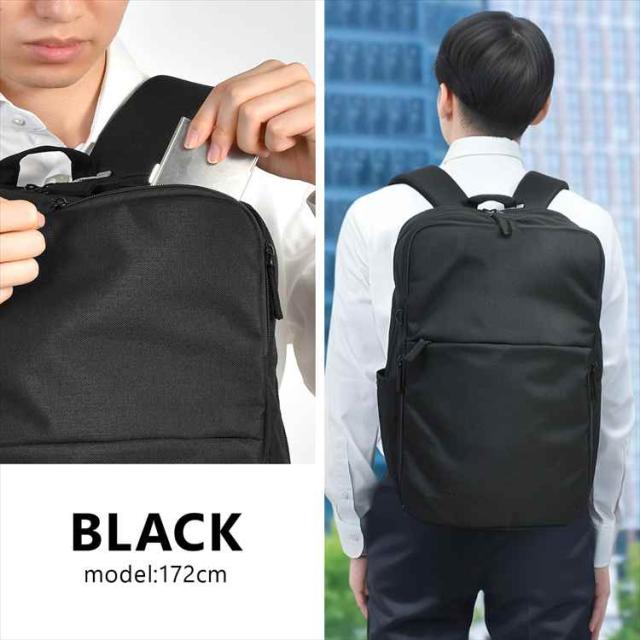 ビジネスリュック メンズ 薄型 大容量 fulcro フルクロ Co-work fma-0035 17L A4 撥水 軽量 タブレット パソコン収納 15インチ ポケット多い リュック ビジネスバッグ バックパック 黒 ブラック ネイビー 仕事 出張 通勤 通学 自転車 社会人 サラリーマン ブランド 20代 30代_8