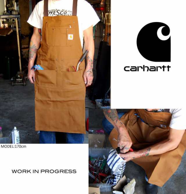 エプロン carhartt カーハート ダックエプロン ワークエプロン APRON