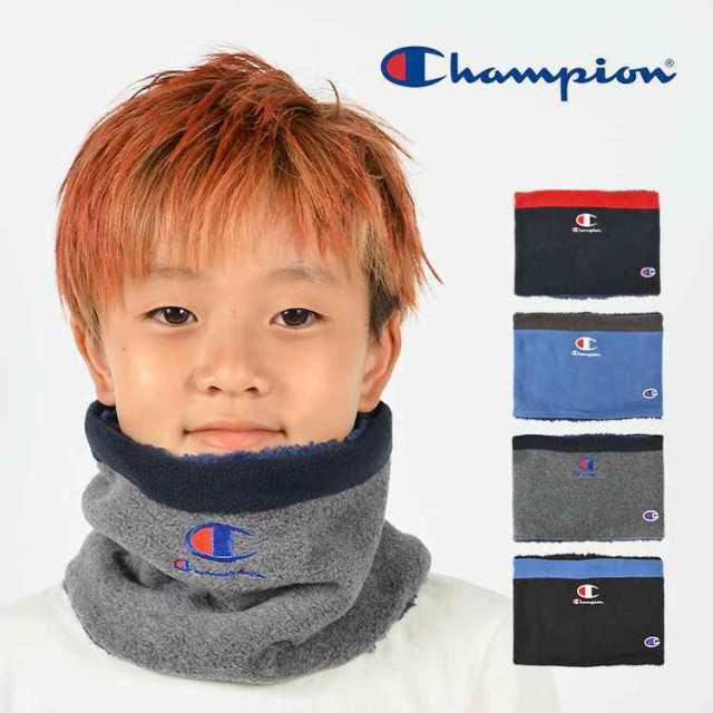 Champion チャンピオン ネックウォーマー メンズ ボア 冬 マフラー