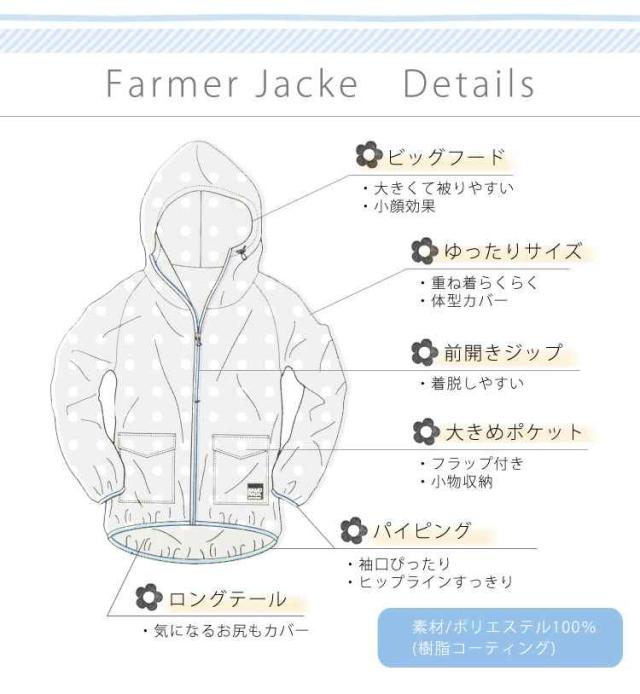 ヤッケ レディース ヤッケ おしゃれ 作業着 農業 作業服 ガーデニング 仕事着 パーカー フード付き 農作業 柄 野菜柄 かわいい ジャケッの通販はau Pay マーケット Hauhau