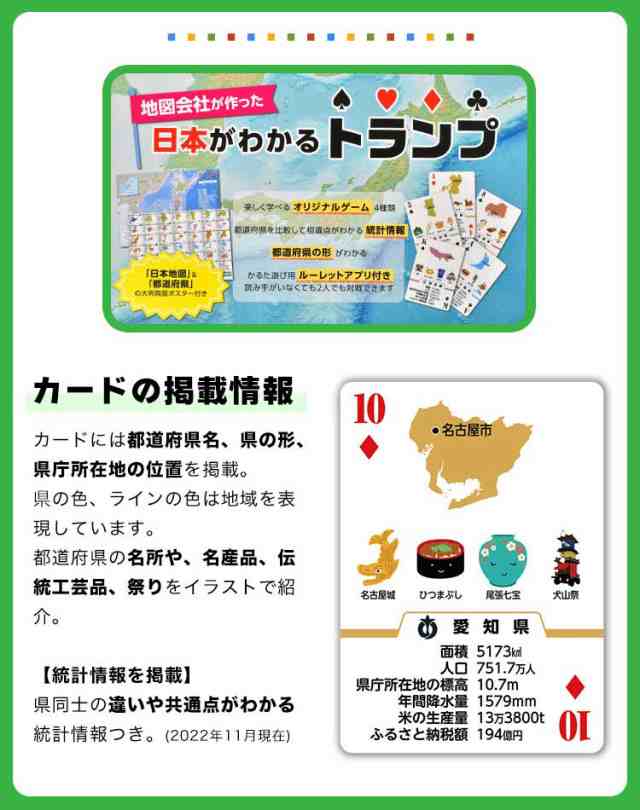 トランプ カード 学べる 日本がわかるトランプ 世界がわかるトランプ おしゃれ 玩具 おもちゃ 知育玩具 学習玩具 勉強 地理 世界地図 国の通販はau Pay マーケット Hauhau