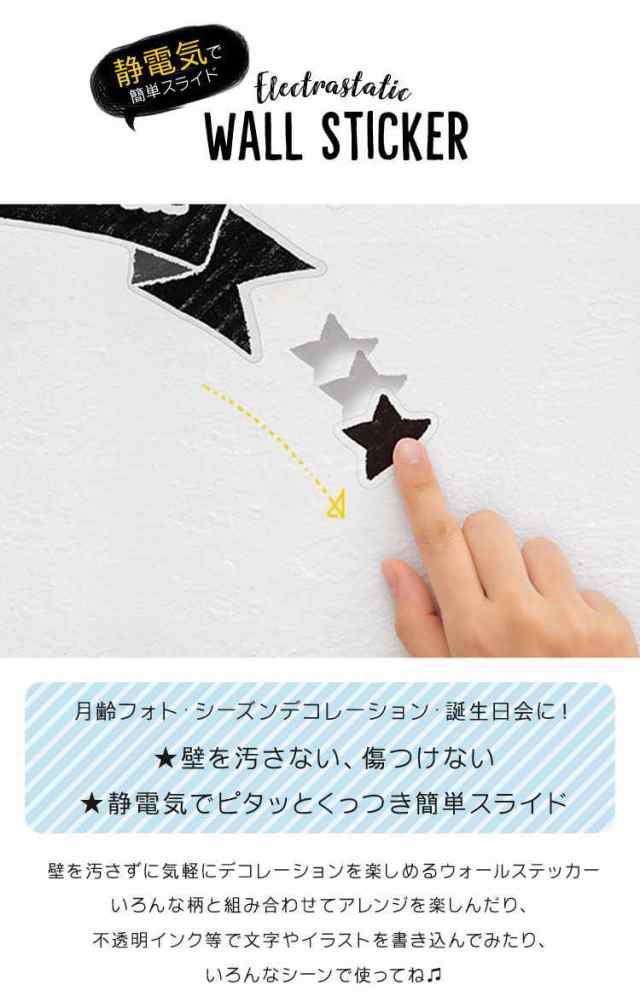 ウォールステッカー 飾り 北欧 おしゃれ かわいい マンスリーフォト 月齢フォト 誕生日 お祝い ベビー ナチュラル デコレーション 誕生日の通販はau Pay マーケット Hauhau