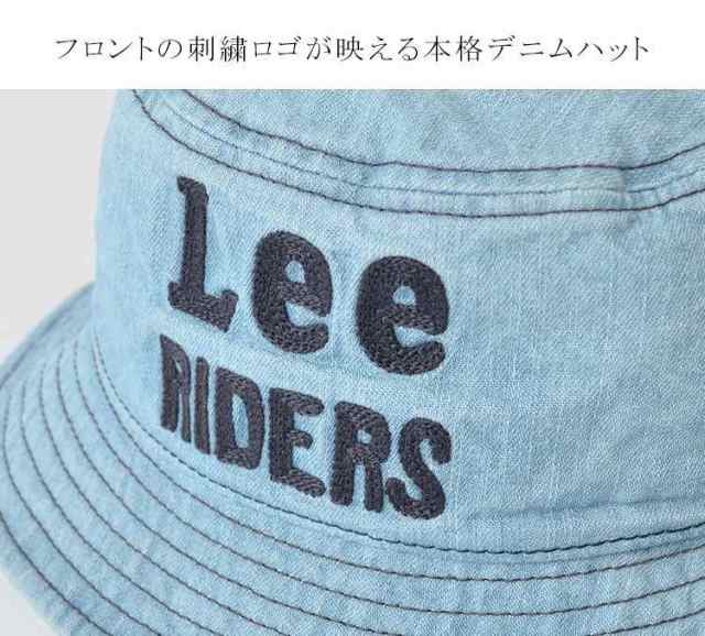 バケットハット デニム Lee リー バケハ ブランド おしゃれ ロゴ